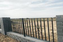 阜康市新疆鸿瑞建筑工程公司铁艺围栏2015年8月